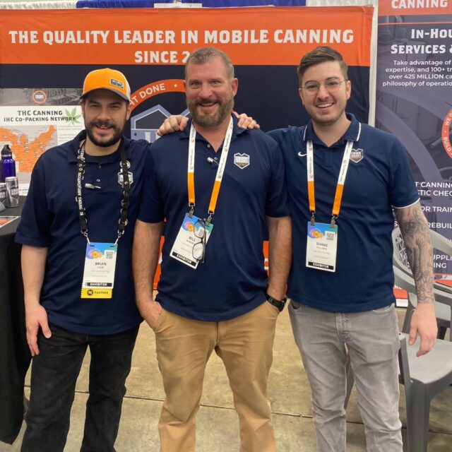 The Crew is At the @brewersassoc Craft Brewers Conference in Indiana!! Swing on by booth 901 and see how you can get your liquid into cans!🍻#IHC #IronHeartCanning #CBC2025 #CraftBeer #conference #Tradeshow