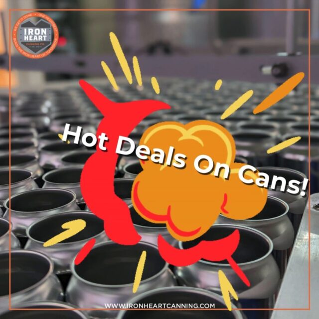 Hot Deals on Cans! Check out the link in our bio to see the newest deals!